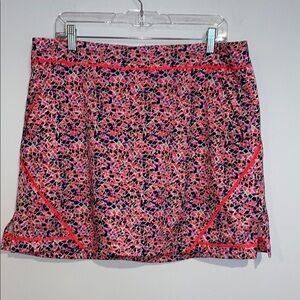 Lady Hagen Pink and Black Patterned Skort Sz 12